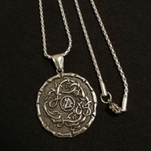 colier otel inoxidabil viking