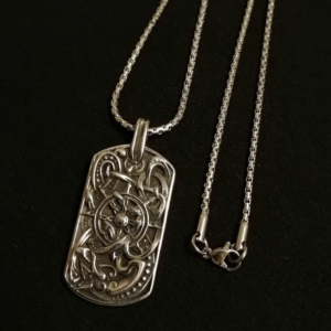 colier otel inoxidabil viking