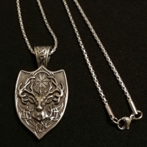 colier otel inoxidabil cap de cerv