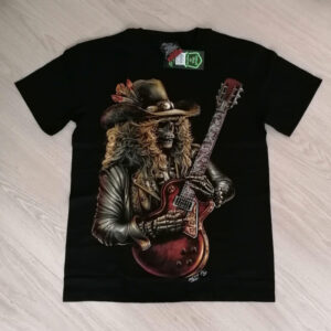 tricou-super-glow-craniu-musica-chitara-SG-007