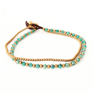 Bratara-picior-femei-margele-alama-BP-FMA-002