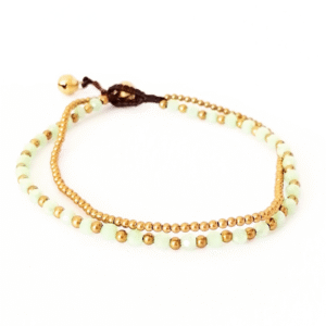 Bratara-picior-femei-margele-alama-BP-FMA-005