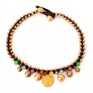 Bratara-picior-femei-margele-alama-BP-FMA-013