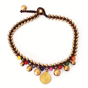 Bratara-picior-femei-margele-alama-BP-FMA-015