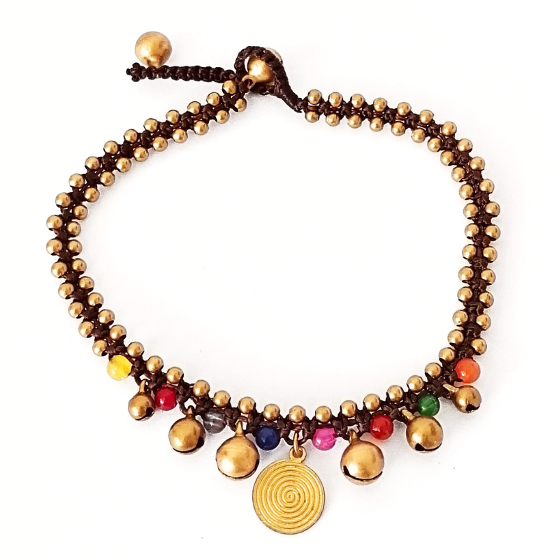 Bratara-picior-femei-margele-alama-BP-FMA-015