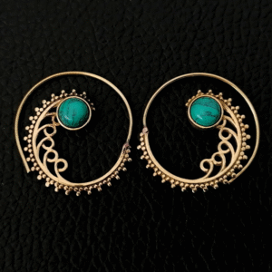 Cercei-tribal-metal-nickelat-auriu-piatra-CT-MN-AP-004