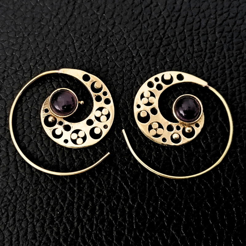 Cercei-tribal-metal-nickelat-auriu-piatra-CT-MN-AP-005