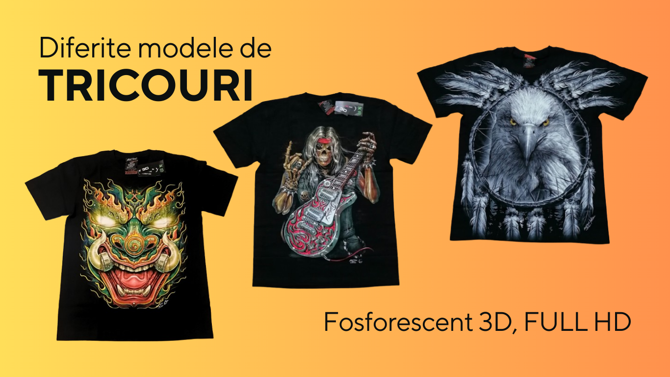 Tricou super glow HD